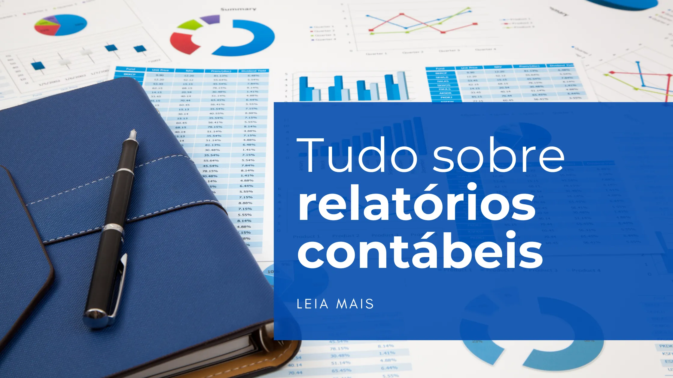 5 relatórios financeiros essenciais