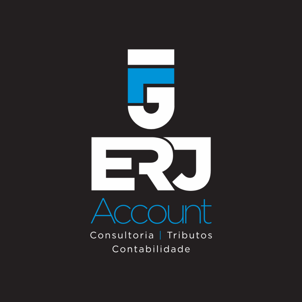 Logo Erjaccount Vertical Negativo - ERJ Assessoria Contábil e Tributaria