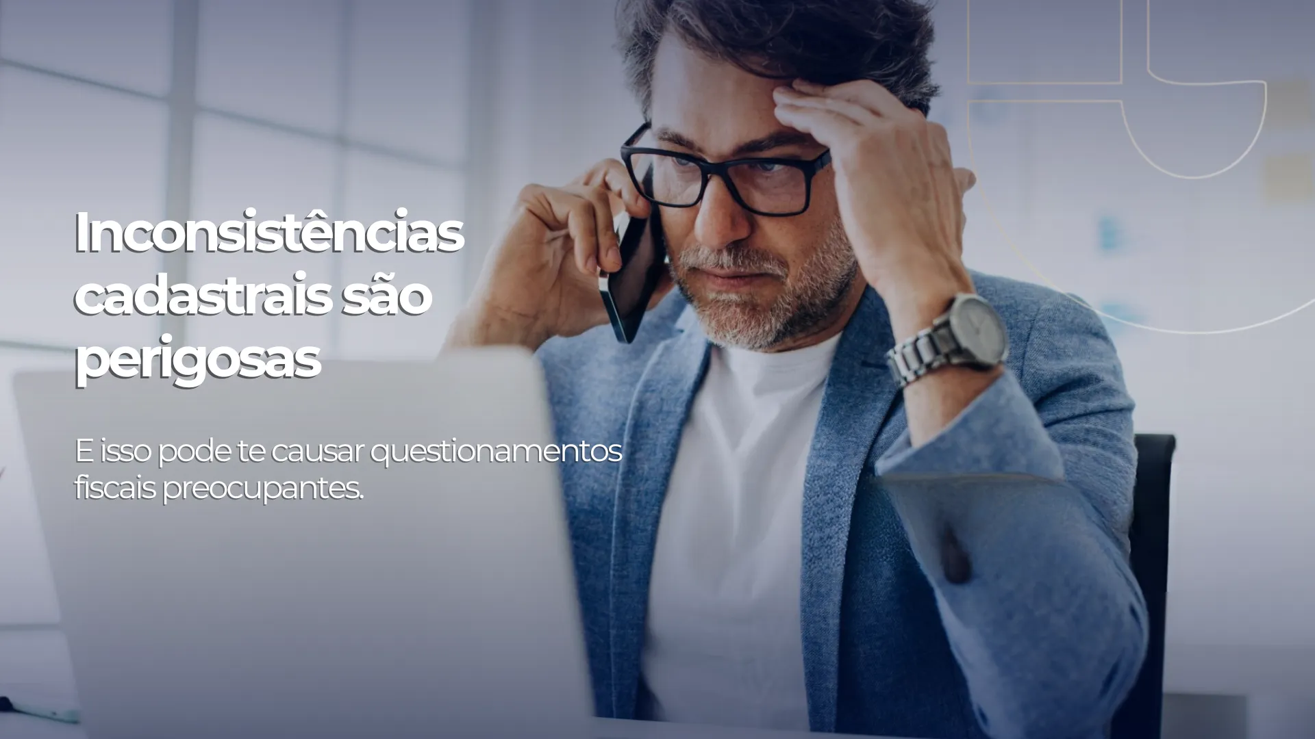 Cadastro desatualizado: como isso aparece nos cruzamentos